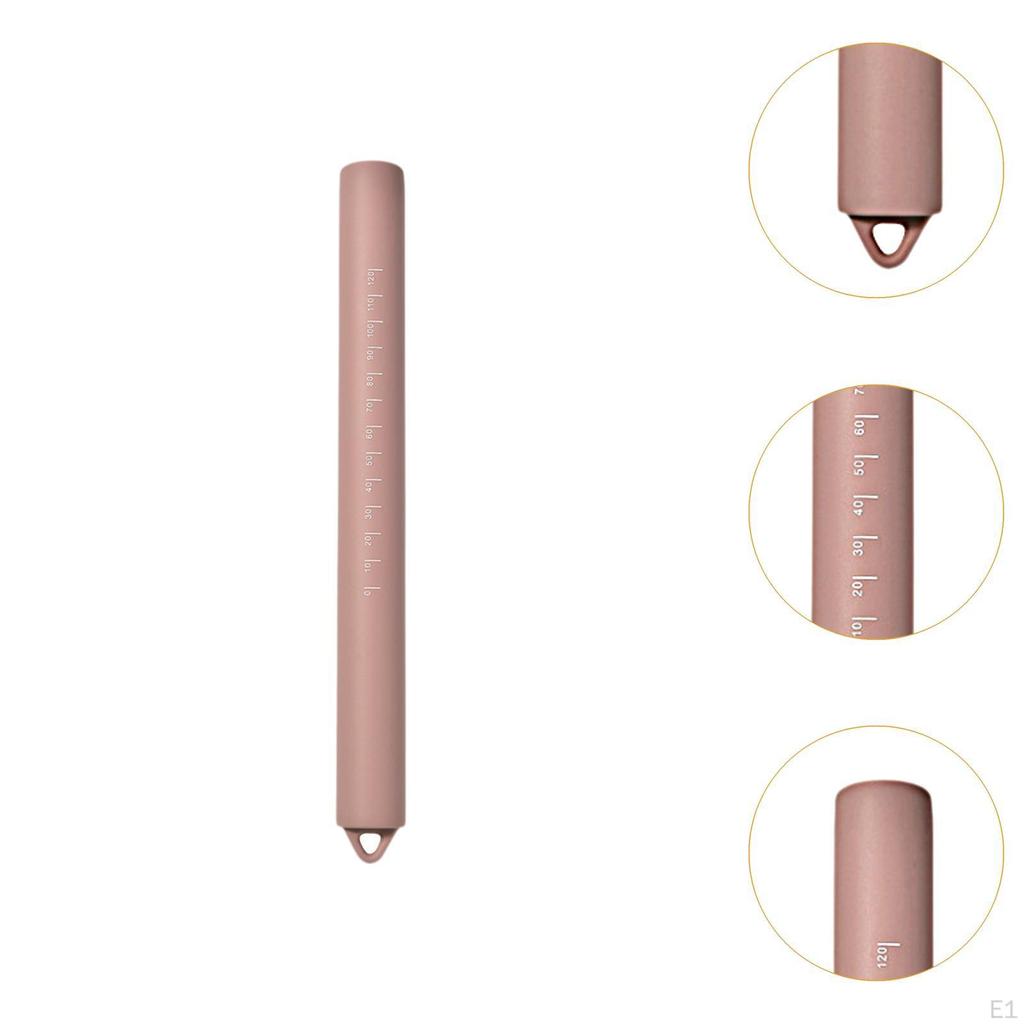 Портативный силиконовый ролик для теста с антипригарным покрытием для печенья и тортильи