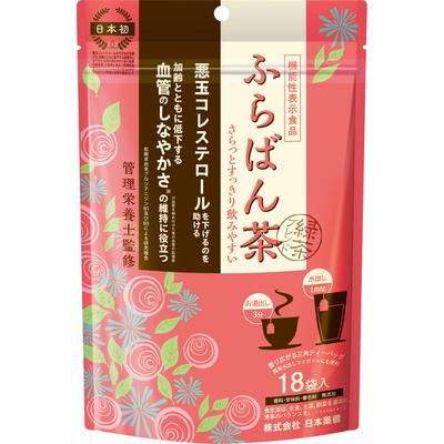 Nippon Yakken Чай Фурабун Смесь Зеленого Чая 18 Пакетиков Продукт с Функциональными Заявлениями для Диеты Диета