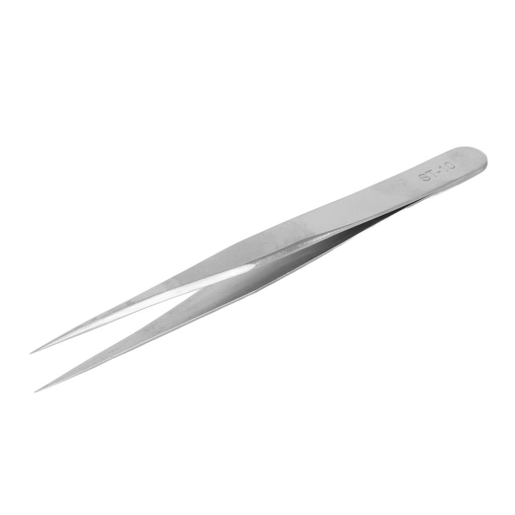 Stainless Steel Watch Repair Tweezers Precise Jewlery Pointed Tip Tweezers for Electronic Components