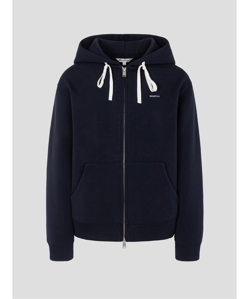 Beanpole Ladies [Essential] Neoprene Two-Way Zip-Up Hoodie Navy (Bf6841C09R)