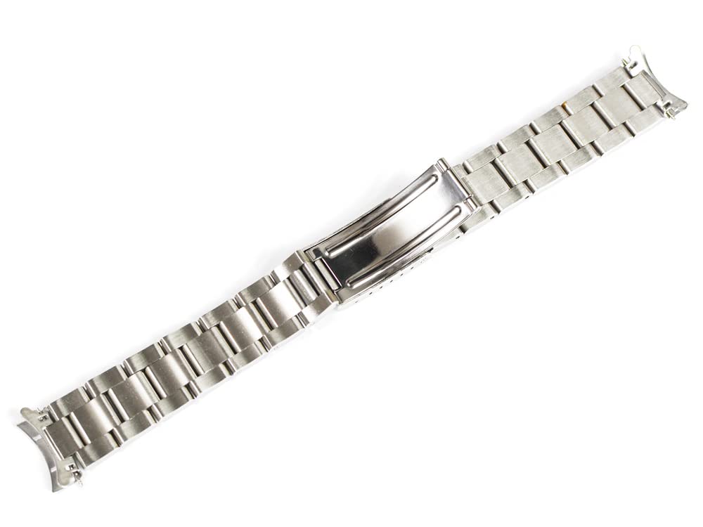 [Import King Original] Запчасти для часов - Совместимы с Rolex - Мужской браслет Oyster для Datejust, вторичный рынок - Нержавеющая сталь, матовая отделка, 20 мм