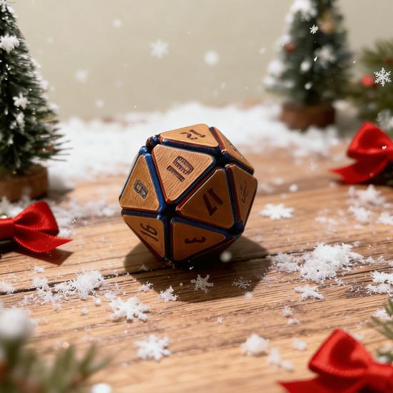 3D-печатный кубик D20 игрушка для снятия стресса и тревоги, портативная дорожная многосторонняя игрушка-непоседа