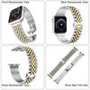 Прочный ремешок для часов из нержавеющей стали для Apple iWatch, Xiaomi S10 и Huawei GT5