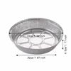 20PCS 6 Inch 7 Inch 8 Inch 9 Inch Air Fryer Foil Baking Pan Air Fryer Cooking Container  Pizza Bread