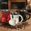 Double Wall Coffee Cup with Handle Water Cup Personalized Boxing Glove Mug  Men Boy Gifts