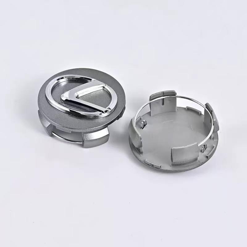 62mm for 4pcs Center Hub Caps Accessories for Lexus F SPORT GS GX IS LS LX CT LC RC LBX NX RX 350h 450h ES UX 300e GX460 KLUWV1