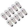 10pcs E14 Bulbs Energy Saving Warm White Light LED Small Bulbs for Ceiling Lamp Wall Lamp 500lm