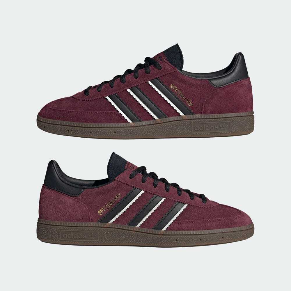 IG6184 adidas Originals Handball Spezial Бордовый Основной Черный Кристально Белый (Мужской)