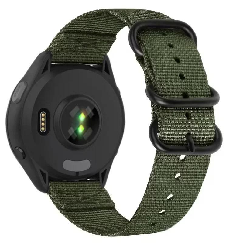 22 мм трехкольцевой нейлоновый ремешок-петля для Amazfit T-Rex3 Pro 48 мм с пряжкой, браслет, ремешок для запястья для Amazfit Helio/Bip 6-5/Balance 2/GTR 4