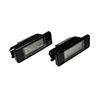 2X для Peugeot 106 207 307 308 406 407 508 для CITROEN C3 C4 C5 C6 C8 Автомобильная 18-светодиодная SMD лампа подсветки номерного знака 6000K