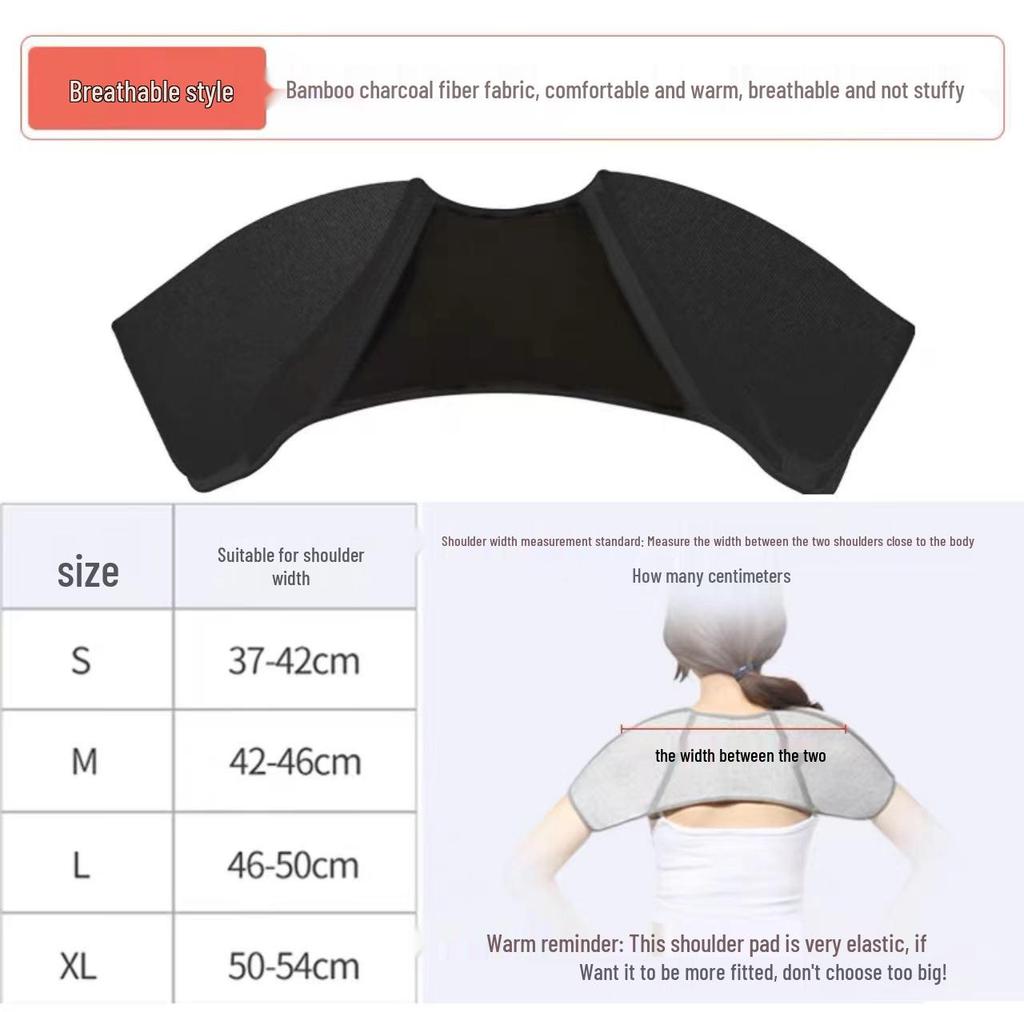 Самонагревающаяся накидка для плеч и шеи: Теплый, Утолщенный Чистый Хлопок, Горячий Компресс для Зимней Защиты от Холода - Унисекс