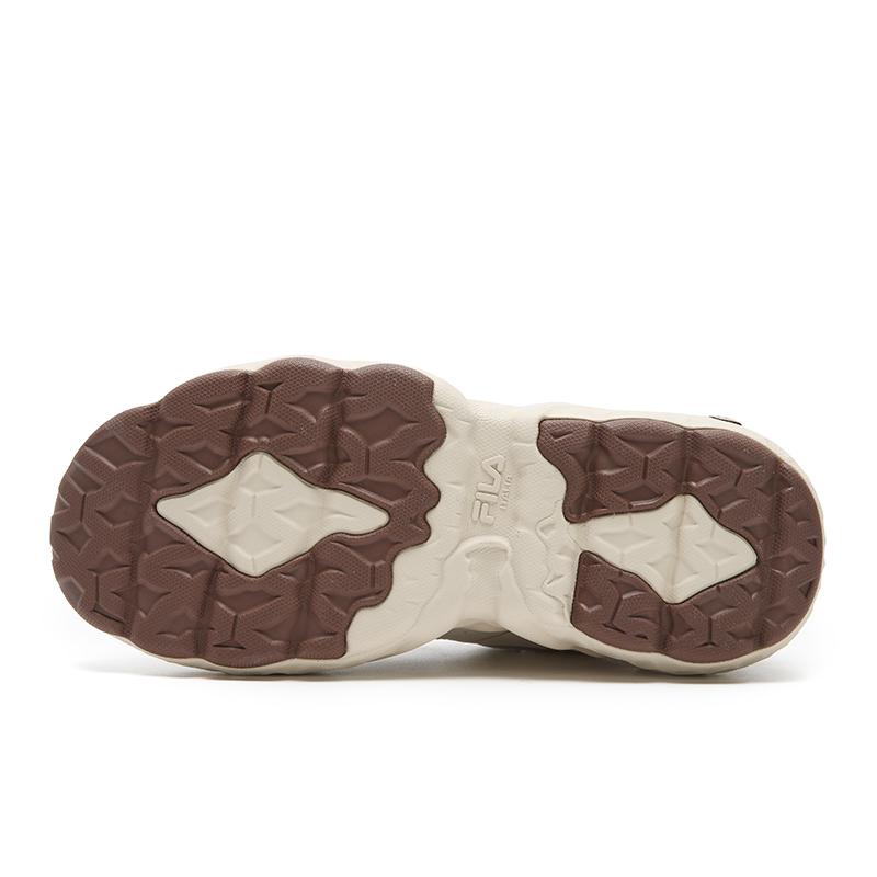 Fila Маффин Мы Модные Простые Трендовые Спортивные Туфли Женские Кроссовки Пено-Белые F12W541123FWR