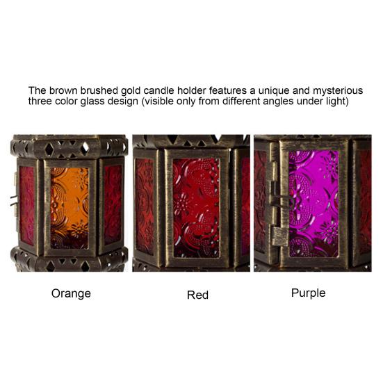 Подвесной подсвечник из железа, винтажный стеклянный марокканский подсвечник для чайной свечи в европейском стиле