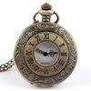 Quartz Pendant Vintage Pocket Watch Roman Scale Display Retro Hanging Watch  Men's Gift