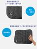 Thick leisure sheet for one person Air seat buttocks for airplanes and night dark Tabinekobo [ultimately compact] cushion, cushion, cushion, buses,