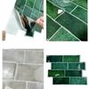 1 шт. Новая самоклеящаяся 3D плитка для стен из ПВХ, DIY наклейка на стену, водостойкие, многофункциональные, отклеивающиеся и приклеивающиеся обои, декор для дома