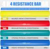 Flex Therapy Bar, Flexbar для физиотерапии и перекладина сопротивления для гольфистов, локти, тендинит, запястья, боль в предплечьях, улучшение силы хвата