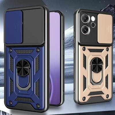 Для Reno 14F 5G Чехол Противоударная Броня Магнитный Держатель Кольцо Чехол для Телефона Для Reno 14F 14 F Reno14F Защита Камеры Fundas