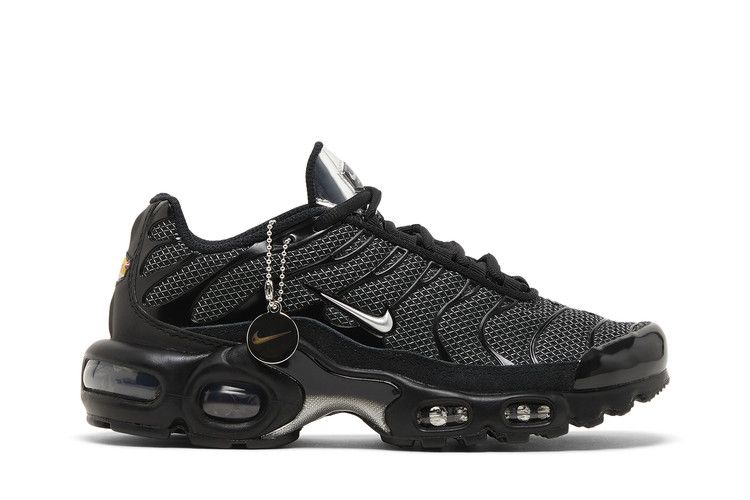 Nike Air Max Plus Black Suede Silver (Women's)