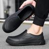Chef Shoes Non-slip Waterproof Oil-proof Kitchen Work Shoes 2025 Light Breathable Kitchen Slippers Canteen Hotel Shoes for Men
