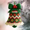 Набор для вязания крючком Рождественский колокольчик Ручной вязки Санта Клаус Колокольчик Рождество