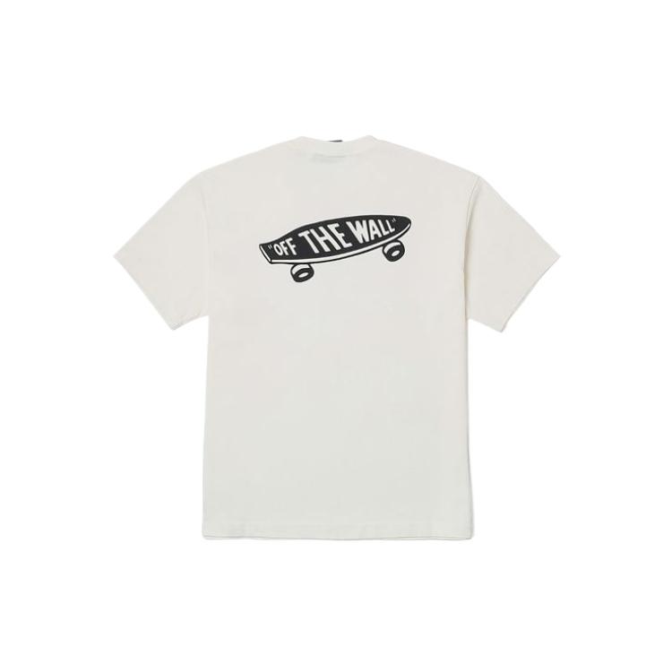 Vans Модная Минималистичная Трендвая Футболка с Коротким Рукавом Унисекс Топы VN000PF5C9F