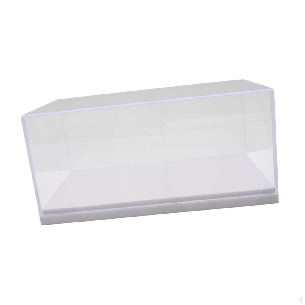 1:43 Clear Acrylic Toy Car Display Case Collectibles Storage Box for Statues Toys