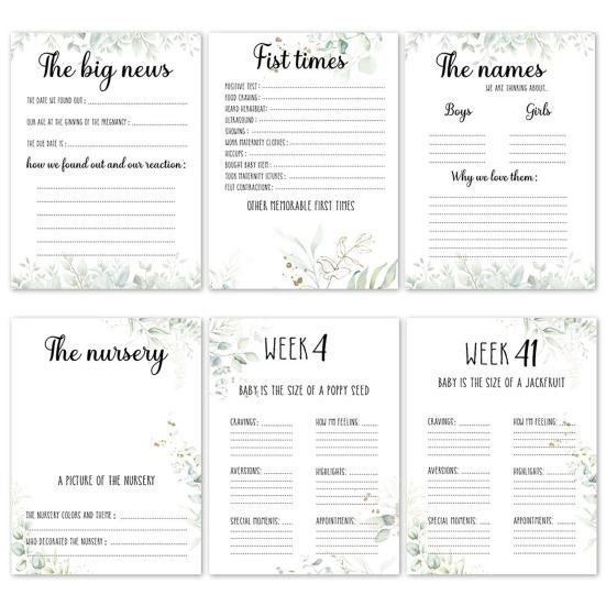 Дневник беременности для мамочек-первокурсниц с наклейками и карманами для памятных вещей Планировщик беременности с календарем Контрольные списки основных этапов