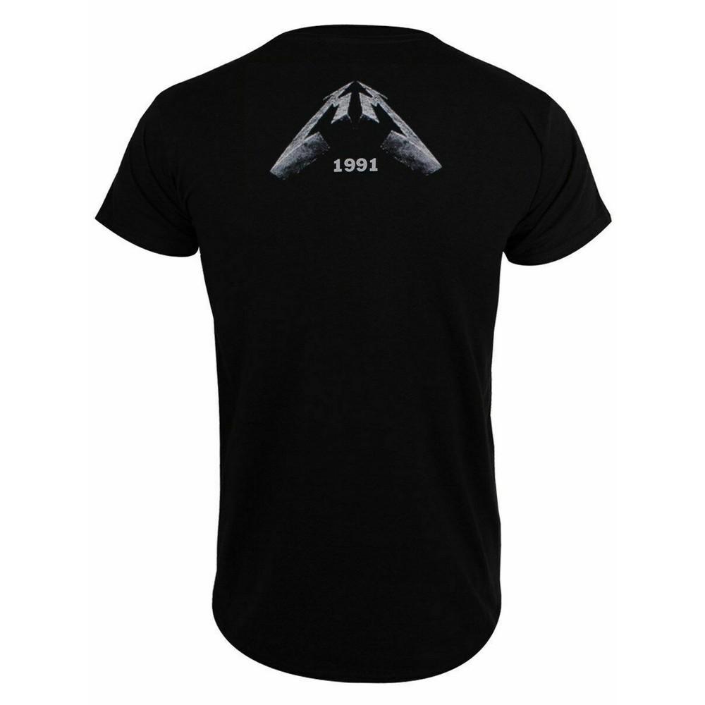 Metallica Черная футболка унисекс для взрослых с выцветшим альбомом