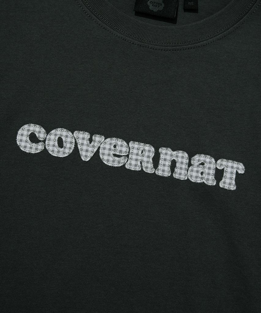 COVERNAT WOMAN Cooper Logo Long Sleeve Charcoal