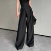 SpringAutumn KoreanStyle HighWaist WideLeg Pants for Women  Draped Slimming Relaxed Suit Trousers FloorLength