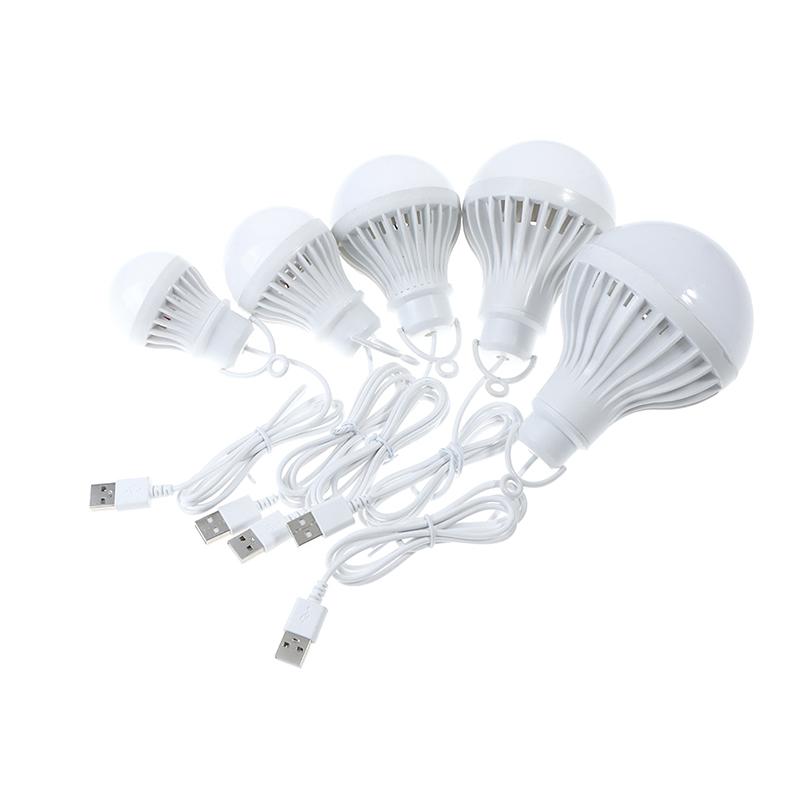 Светодиодный фонарь Портативная лампа для кемпинга Мини-лампочка Светодиодная лампа USB Power 3W 5W 7W 9W 12W