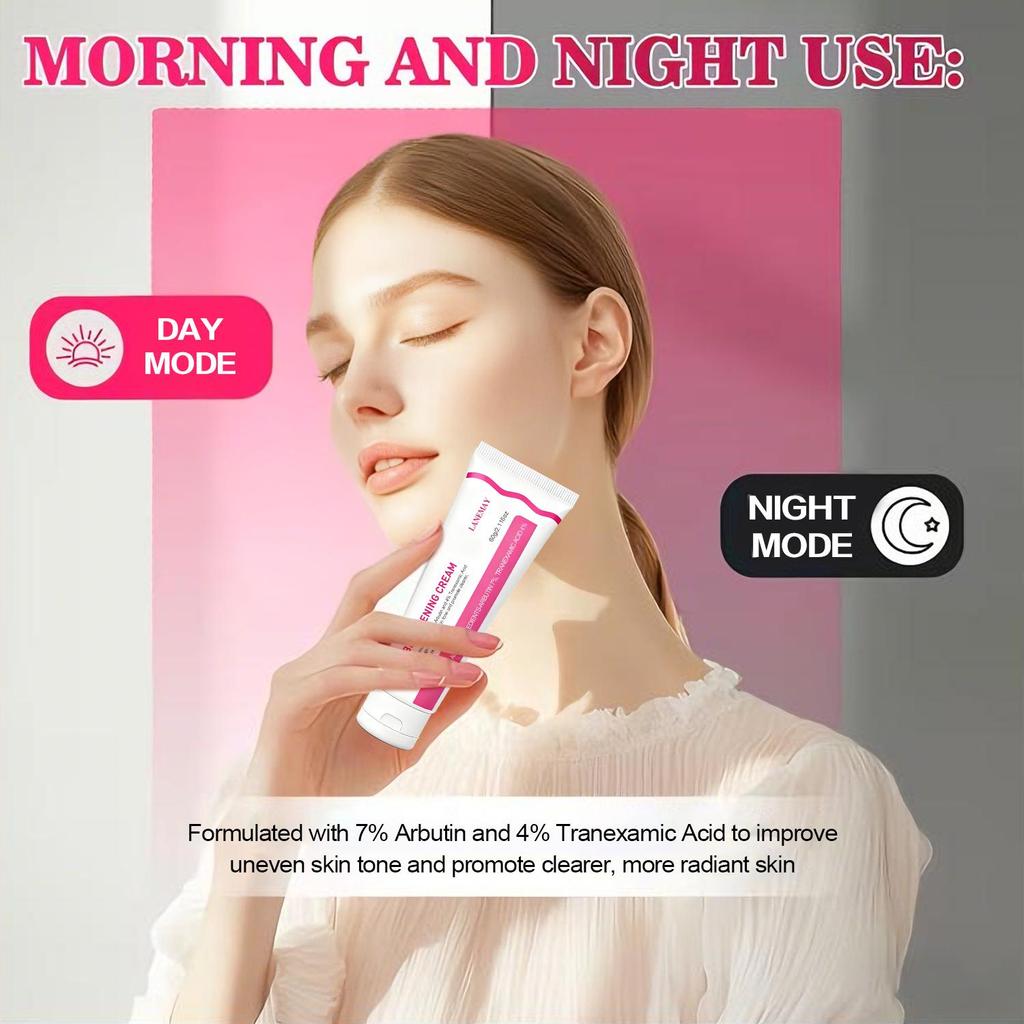 BRIGHTENING CREAM-Supports Skin Elasticity And Firmness, Long-lasting Hydration-Suitable For All Skin Types, 60g