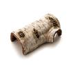 Resin Large Reptile Hide Wooden Bark Appearance Hideout House Hiding Cave Shelter For Reptile Decoration
