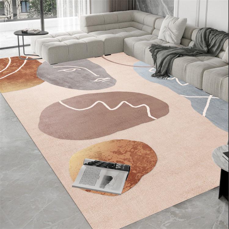 Carpet Nordic Bedroom Living Room Coffee Table Home Bedroom Retro Bedside Carpet Floor Mat
