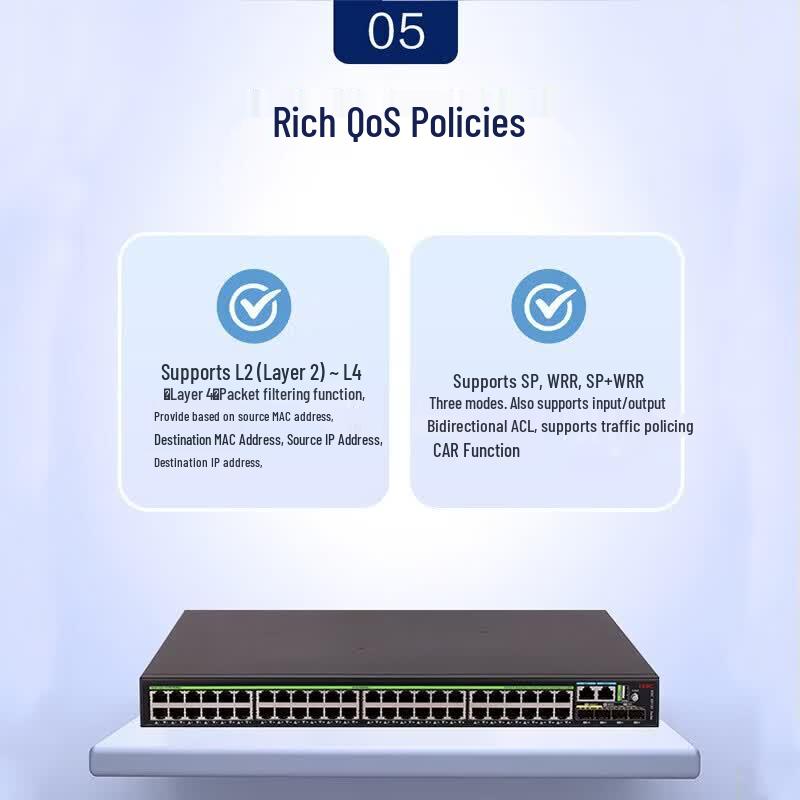 H3C S5135S-48T4X-EI-Q 48-Port Managed 10G Access Switch