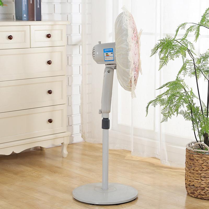 1PC Embroidery Flower Children Anti-Pinch Bag Accessories Home Decor Fan Dust Cover