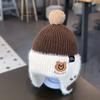Wool Ear Protection Hat Soft Children Beanies Baby Wear Woolen Knitted Hats  Infant