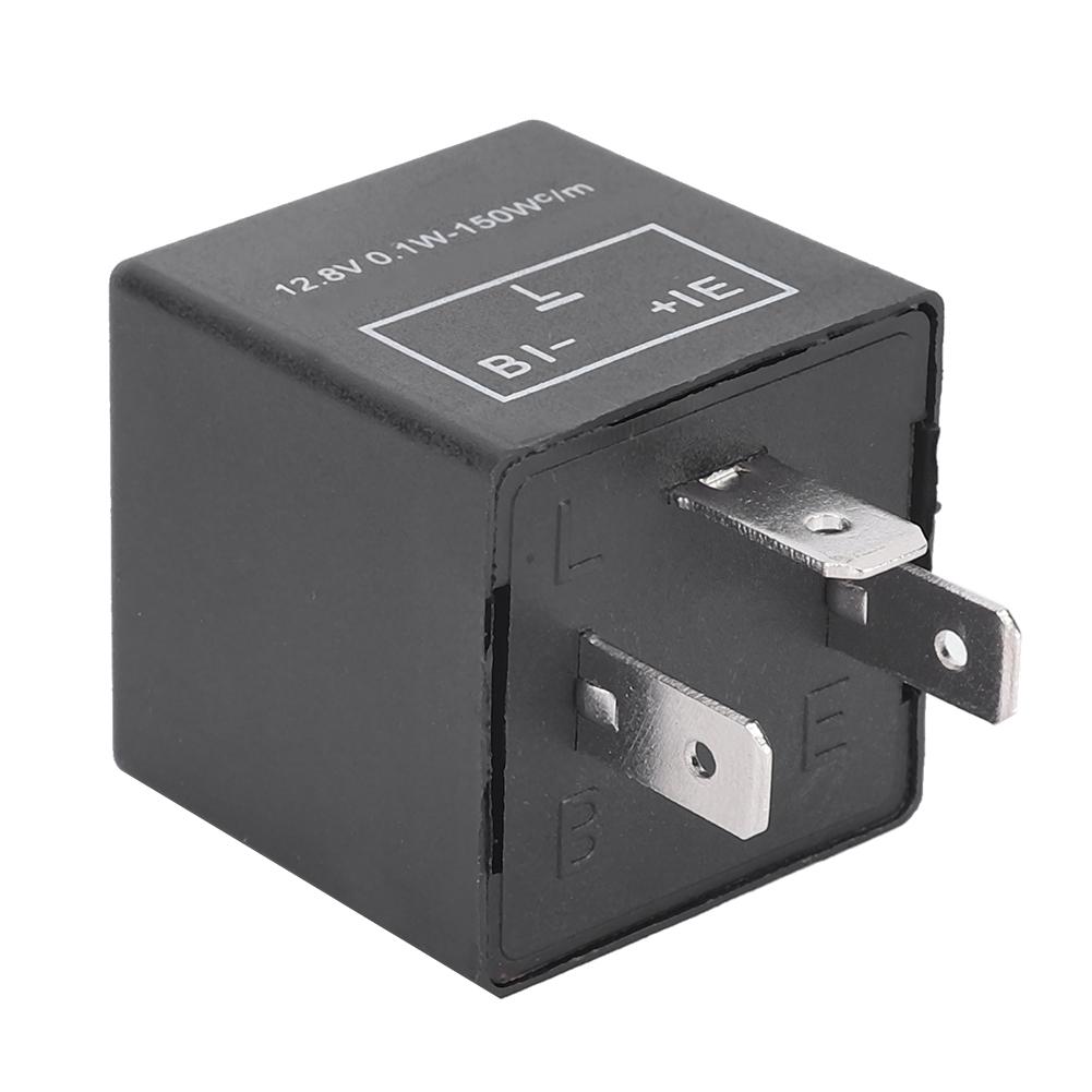CF14KT Universal 3 Pins 12.8V 0.1W-150W Adjustable LED Turn Light Flasher Flash Relay for Car Car Flash Relay Car Flasher Relay