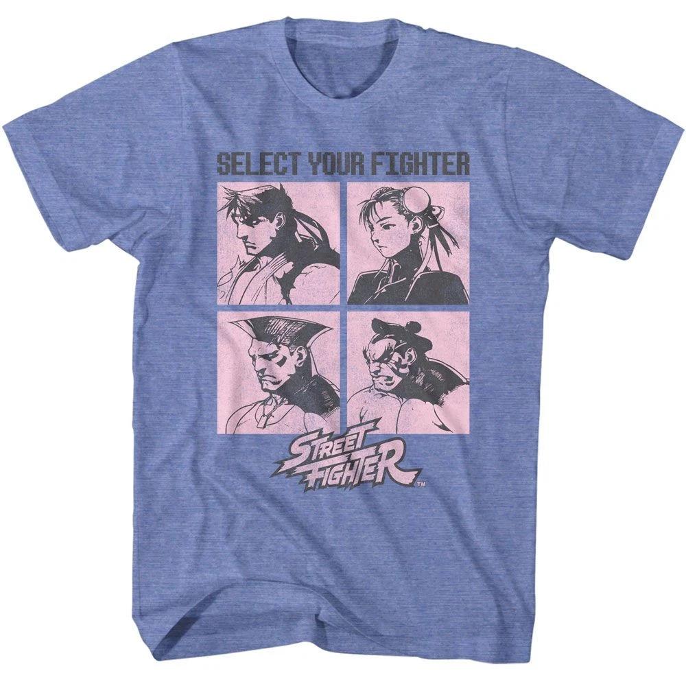 Street Fighter Select Your Fighter Light Gaming Children's T-shirt