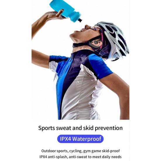 1Pc Ear Hook Wireless Bluetooth-compatible 5.0 Stereo Earphone Hands-free Business Headset