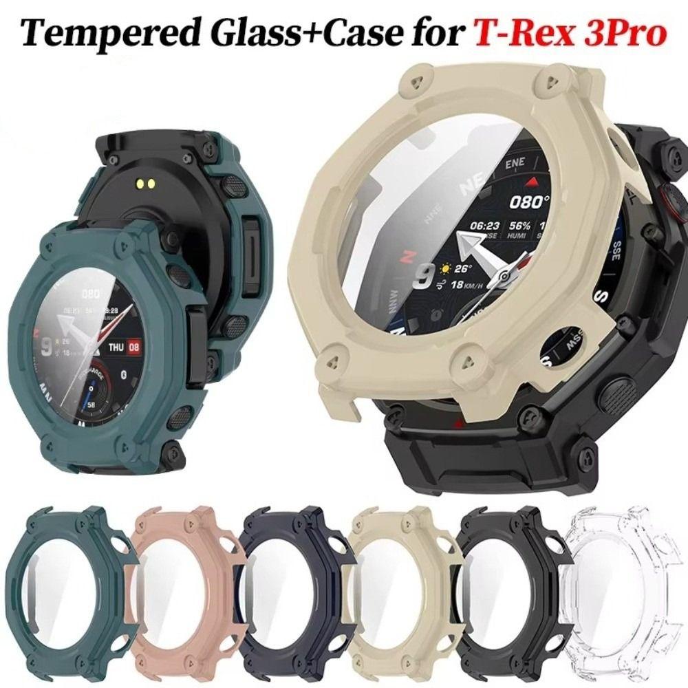 Anti-Scratch Protective Case Edge Shell for Amazfit T-Rex 3 Pro Smart Watch Accessories