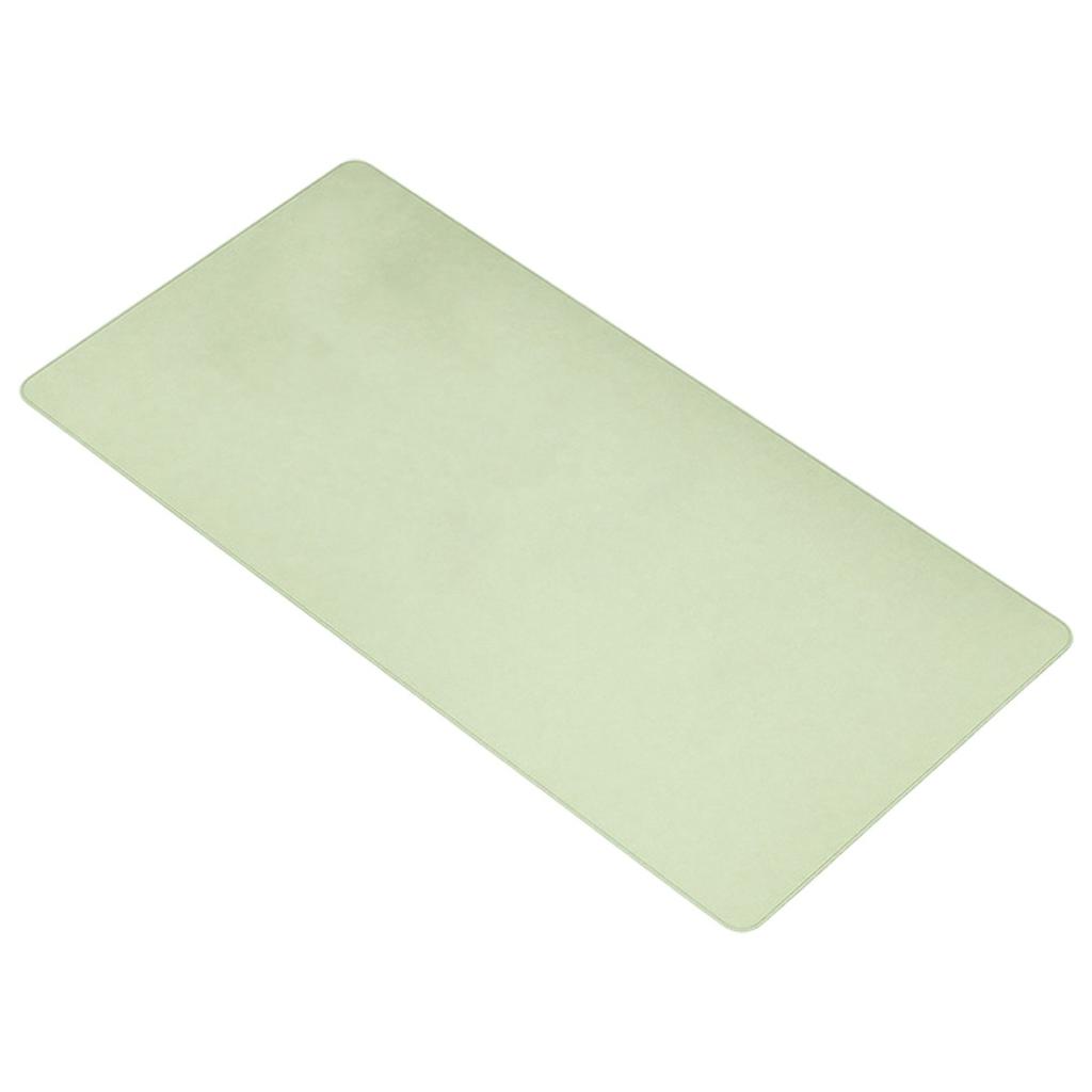 Double-Sided Leather Desk Pad 40 x 90cm Waterproof Mouse Pad for Office/Home with Leather Strap