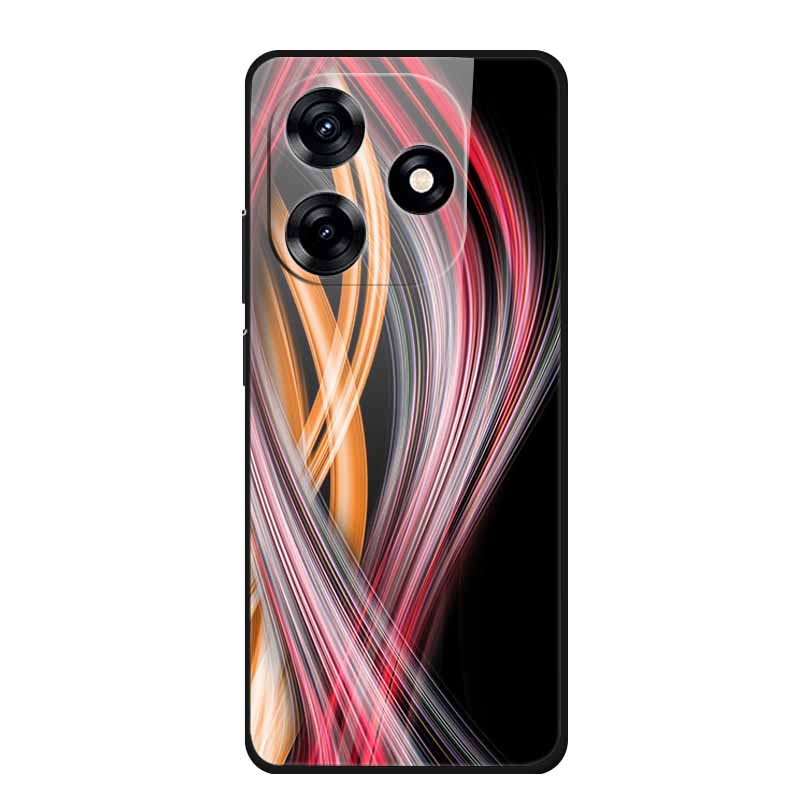 Glass Case For Honor X5c Plus Case Soft Bumper Hard Tempered Glass Back Cover For Honor X5c Plus Play 10A Phone Case X 5 C Plus