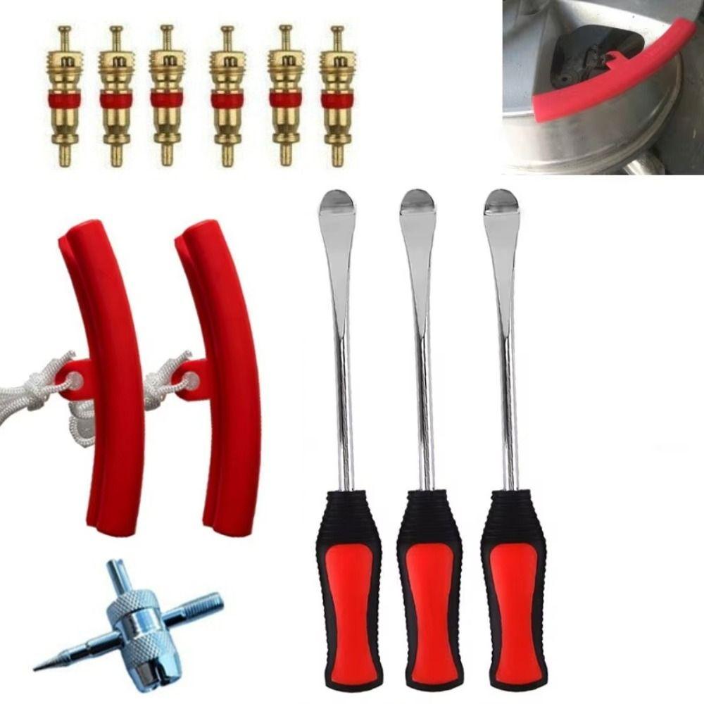 Rim Protector Tire Repair Tool Tyre Repair Auto Spoon Tire Kit Durable Tire Changing Levers