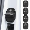 JHDHS1 2/4 шт. Силиконовая наклейка на замок двери автомобиля Для Mercedes Benz AMG E S C A B Класс GLE GLS CLS GLC CLA GLA GLK GLB W205 W206 W221