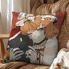 limbus company Ishmael  Square Double-Sided Printed Pillow Case Sofa Cushion Cover Bedroom Bedside Decor