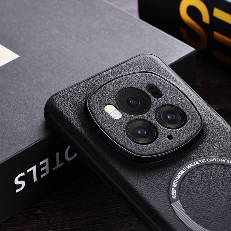 Магнитный чехол Magsafe с беспроводной зарядкой для Honor X7B X8B X9B X7A X8A X9A Magic 6 Pro 5 Honor 100 Pro 90, роскошный чехол из искусственной кожи