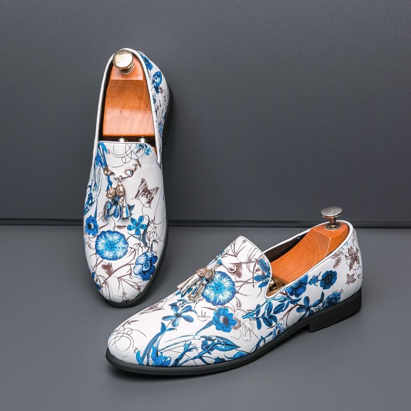 Модные мужские лоферы Мужская одноногая легкая дышащая дизайнерская брендовая кожаная обувь Социальная обувь Размер 38-46 Мужская обувь