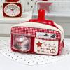 Shell Quilted Pencil Case Portable Pencil Pouch Cute Cartoon Stationery Bag  Gift